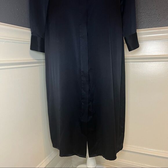 Jenni Kayne Satin Button Down Shirtdress - Picture 11 of 13